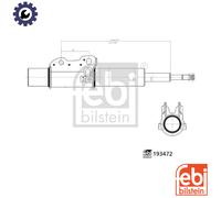 FEBI BILSTEIN 193472 Shock absorber