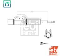 FEBI BILSTEIN 193472 Shock absorber