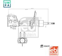 FEBI BILSTEIN 193478 Shock absorber