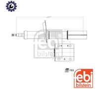 FEBI BILSTEIN 193480 Shock absorber