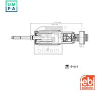 FEBI BILSTEIN 194151 Shock absorber