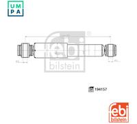 FEBI BILSTEIN 194157 Shock absorber