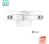 FEBI BILSTEIN 194165 Shock absorber