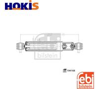 SHOCK ABSORBER 194168 FOR FORD TOURNEOCONNECTTRANSITCONNECT RWPC/RWPD 1.8L 4cyl