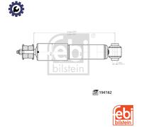 ✅Fits FEBI 194182 SHOCK ABSORBER VW-Audi ⭐UK Seller⭐