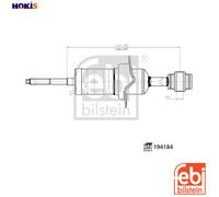 FEBI BILSTEIN 194184 Shock absorber