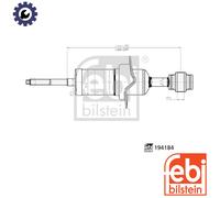 FEBI BILSTEIN 194184 Shock absorber