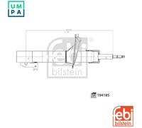 FEBI BILSTEIN 194185 Shock absorber