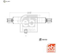 FEBI BILSTEIN 194193 Shock absorber