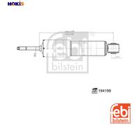 FEBI BILSTEIN 194199 Shock absorber