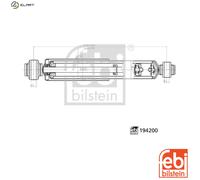 FEBI BILSTEIN 194200 Shock absorber
