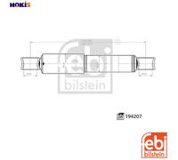 FEBI BILSTEIN 194207 Shock absorber