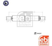 FEBI BILSTEIN 194207 Shock absorber