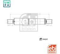 FEBI BILSTEIN 194207 Shock absorber
