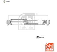 SHOCK ABSORBER 194208 FOR PEUGEOT EXPERT/Van/TEPEE/Platform/Chassis FIAT 1.6L