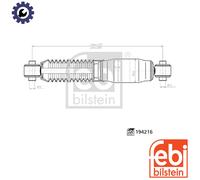 FEBI BILSTEIN 194216 Shock absorber