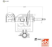 FEBI BILSTEIN 194223 Shock absorber