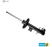 Bilstein Shock Absorber 22-260390 - Front Axle Left Top Pin for FIAT Panda