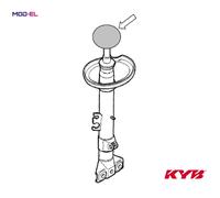 SHOCK ABSORBER 243037 FOR SKODA VW NEW/BEETLE/Convertible GOLF/IV/Mk BORA 2.0L