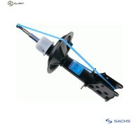 SHOCK ABSORBER 311 929 FOR FIAT DOBLO/MPV/MONOCAB/Box/Body/MPV 1.2L 4cyl