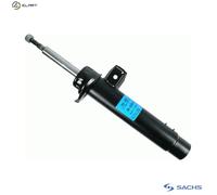 313 932 Front Right Driver Side OS Offside Shock Absorber Single By Sachs