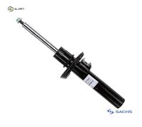Sachs Shock Absorber Pair Front Axle For Skoda 317574 Replacement Part