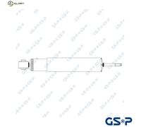 GSP 32470060 Shock absorber