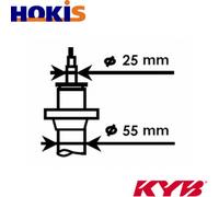 SHOCK ABSORBER 325700 FOR VW PASSAT/B6/B7/CC/ALLTRACK/Van GOLF/PLUS/VI/VAN 2.0L