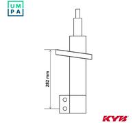 SHOCK ABSORBER 3348085 FOR PEUGEOT EXPERT/Bus/Van/Platform/Chassis TRAVELLER