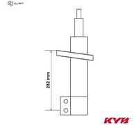 SHOCK ABSORBER 3348085 FOR PEUGEOT EXPERT/Bus/Van/Platform/Chassis TRAVELLER