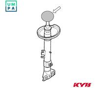 KYB 353025 Shock Absorber Rear Replacement Service Fits Audi Seat Skoda VW