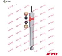 KYB Gas A Just Shock absorber 554091 Front Axle Gas Pressure Monotube Telescopic Shock Absorber Top pin, Bottom eye MITSUBISHI: PAJERO 2