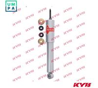 KYB Gas A Just Shock absorber 554091 Front Axle Gas Pressure Monotube Telescopic Shock Absorber Top pin, Bottom eye MITSUBISHI: PAJERO 2