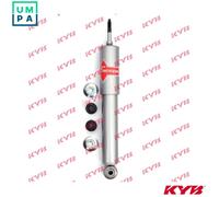 KYB Gas A Just Shock absorber 554105 Front Axle Gas Pressure Monotube Telescopic Shock Absorber Top pin, Bottom eye MITSUBISHI: L200 III Pickup