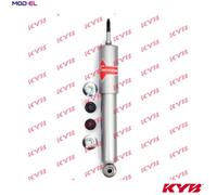 KYB Gas A Just Shock absorber 554105 Front Axle Gas Pressure Monotube Telescopic Shock Absorber Top pin, Bottom eye MITSUBISHI: L200 III Pickup