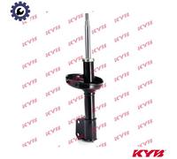 2x Shock Absorbers (Pair) fits RENAULT CLIO Mk2 1.9D Front 1998 on Damper KYB