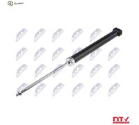 NTY Shock Absorber A-FT-035 For Fiat Rear Axle Left/Right Reinforced