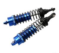 Shock Absorber Assembly for For TRAXXAS For SLASH 4x4 1 10 Scale RC Truck Front 100 8mm Total Length Rear 115mm for Dependable Off Road Capability (After Blue)