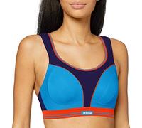Shock Absorber B5044 Women's Run Sports Bra ,Multicolour (Purple Sensation /Deep Blue Water) ,32B
