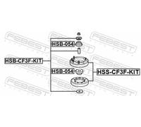 FEBEST HSS-CF3F-KIT Mounting, shock absorbers