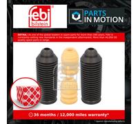 Shock Absorber Dust Cover Kit fits AUDI A1 8X 2.0D Front 11 to 15 CFHD Protect