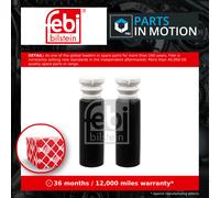 Shock Absorber Dust Cover Kit fits BMW 120D E81, E87 2.0D Rear 04 to 11 Protect