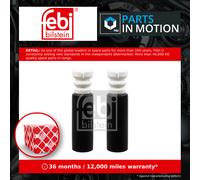 Shock Absorber Dust Cover Kit fits BMW 316 E91 1.6 Rear 08 to 12 N43B16AA Febi