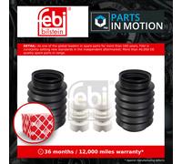 Shock Absorber Dust Cover Kit fits BMW 330D E46 3.0D Front 99 to 05 Protect Febi