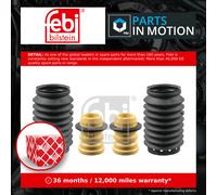 Shock Absorber Dust Cover Kit fits BMW X1 E84 2.0 Front 11 to 15 N20B20A Protect