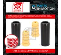 Shock Absorber Dust Cover Kit fits BMW X1 F48 2.0D Rear 2014 on Protect Febi New