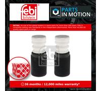 Shock Absorber Dust Cover Kit fits BMW X4 F26 2.0D Front 14 to 18 B47D20A Febi