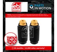 Shock Absorber Dust Cover Kit fits CHRYSLER VOYAGER Mk3 2.8D Front 04 to 08 ENR