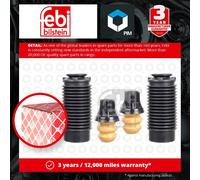Shock Absorber Dust Cover Kit fits FIAT 500 312 1.2 Front 2007 on 169A4.000 Febi