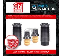 Shock Absorber Dust Cover Kit fits FORD KA TDCi 1.3D Front 08 to 16 Protect Febi